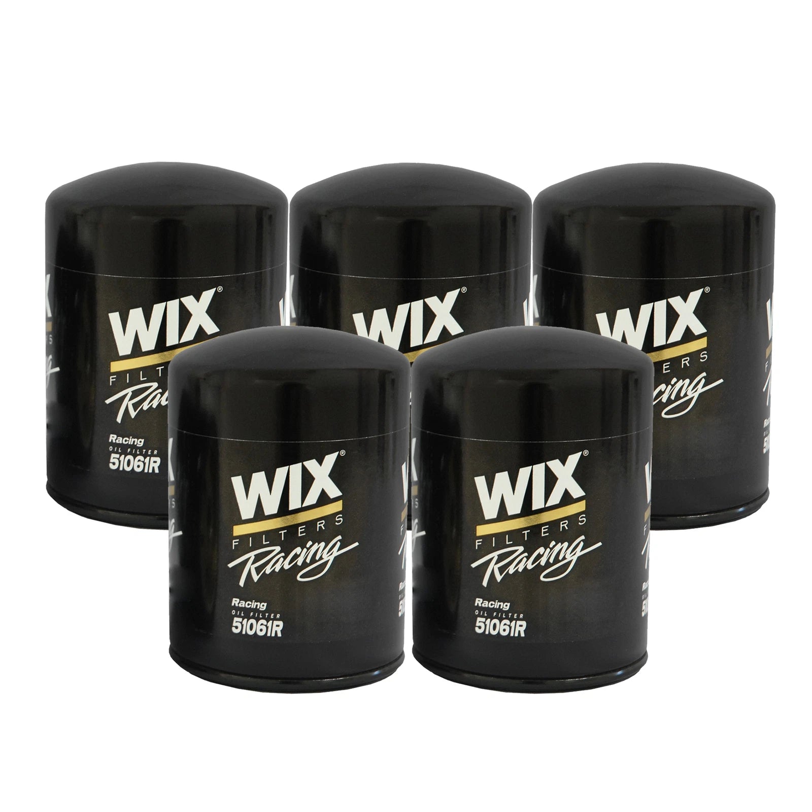 Set of 5 Wix Racing Engine Oil Filters for Ford GMC Isuzu Chevy