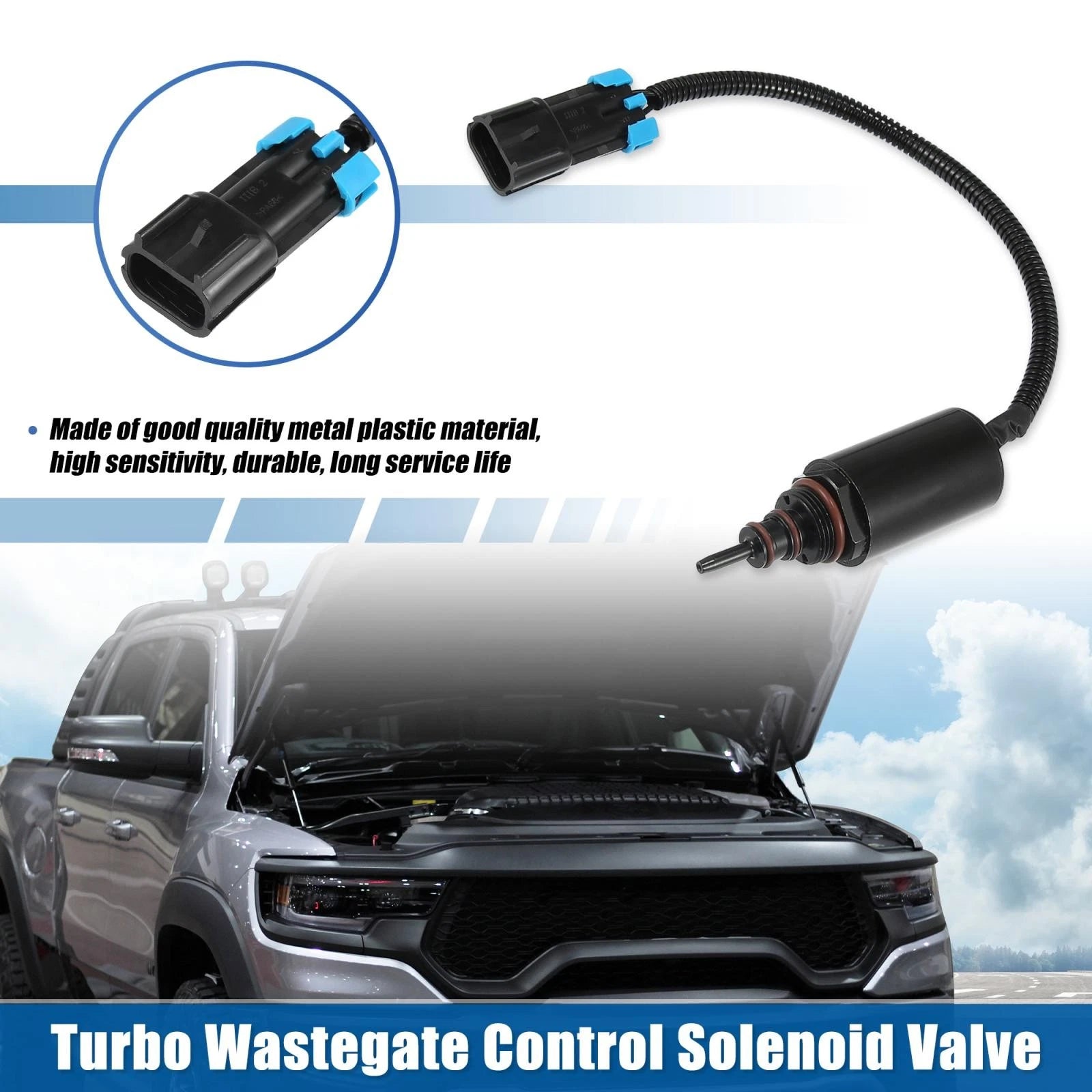 Turbo Wastegate Control Solenoid Valve for Dodge Ram 5.9L (2002–2008) 5140305AA 4036054