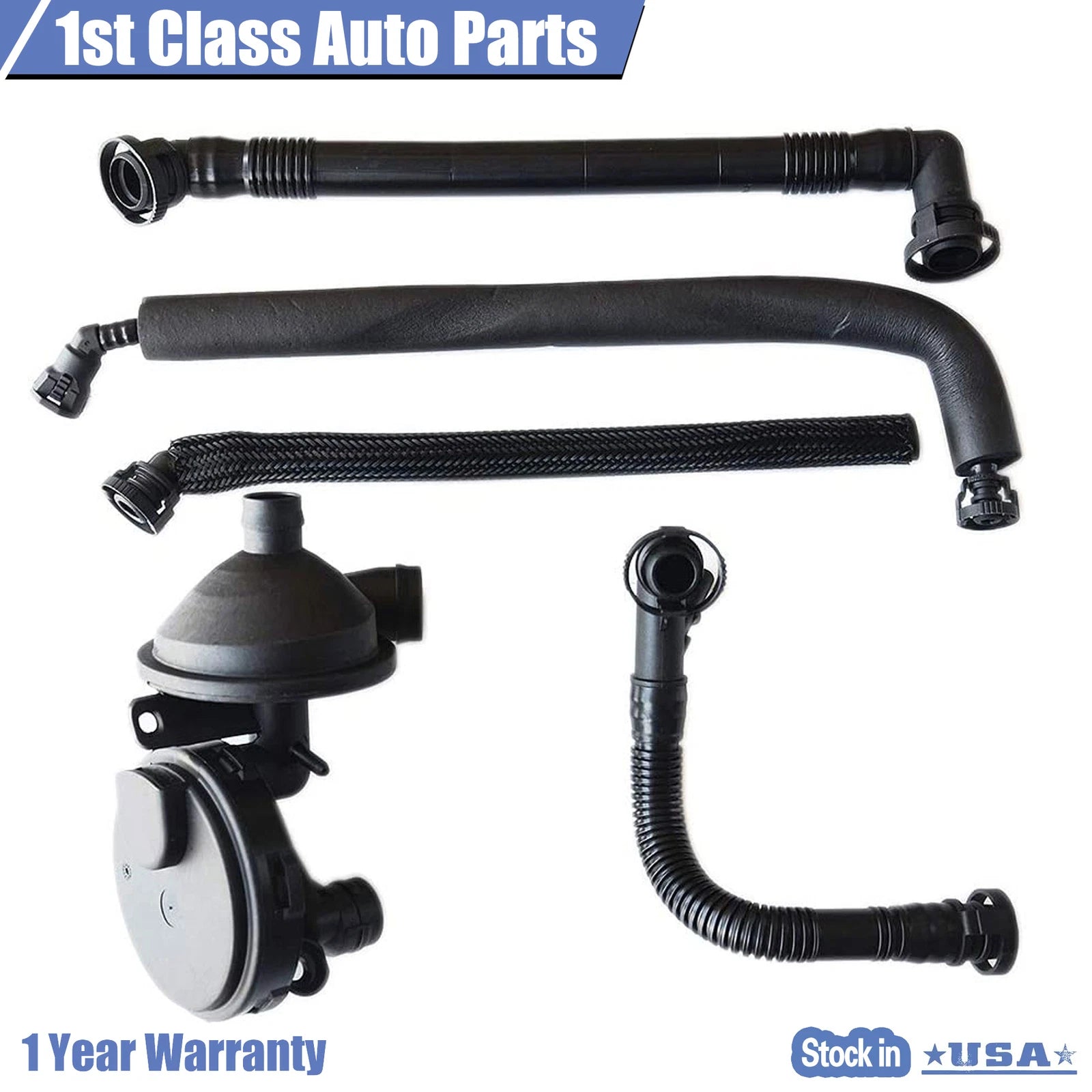 PCV Valve & Hoses for BMW Z4 X3 320i 325i 328i 330i 520i (1999–2006)