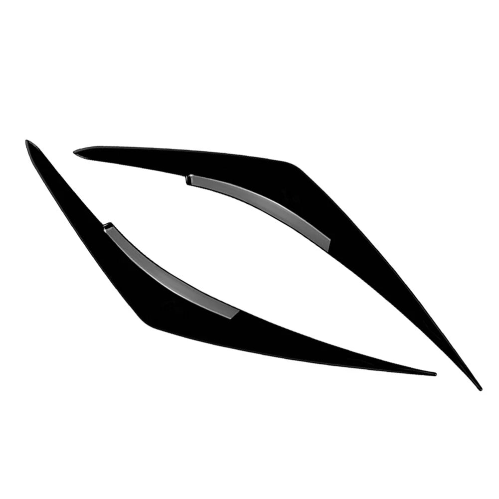 Headlight Eyebrow Eyelid Trim for Subaru WRX STI (2022–2025) Glossy Black