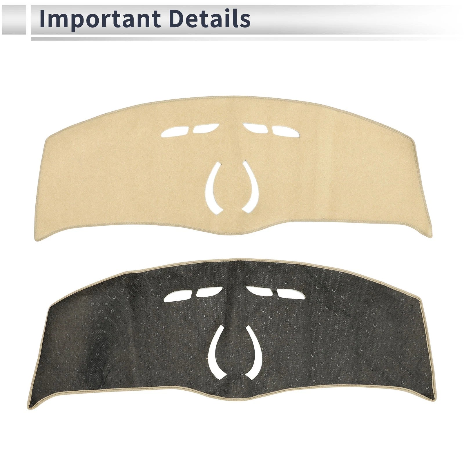 Dashboard Cover Mat for BMW Mini Cooper F55/F56 (2014–2024) Beige
