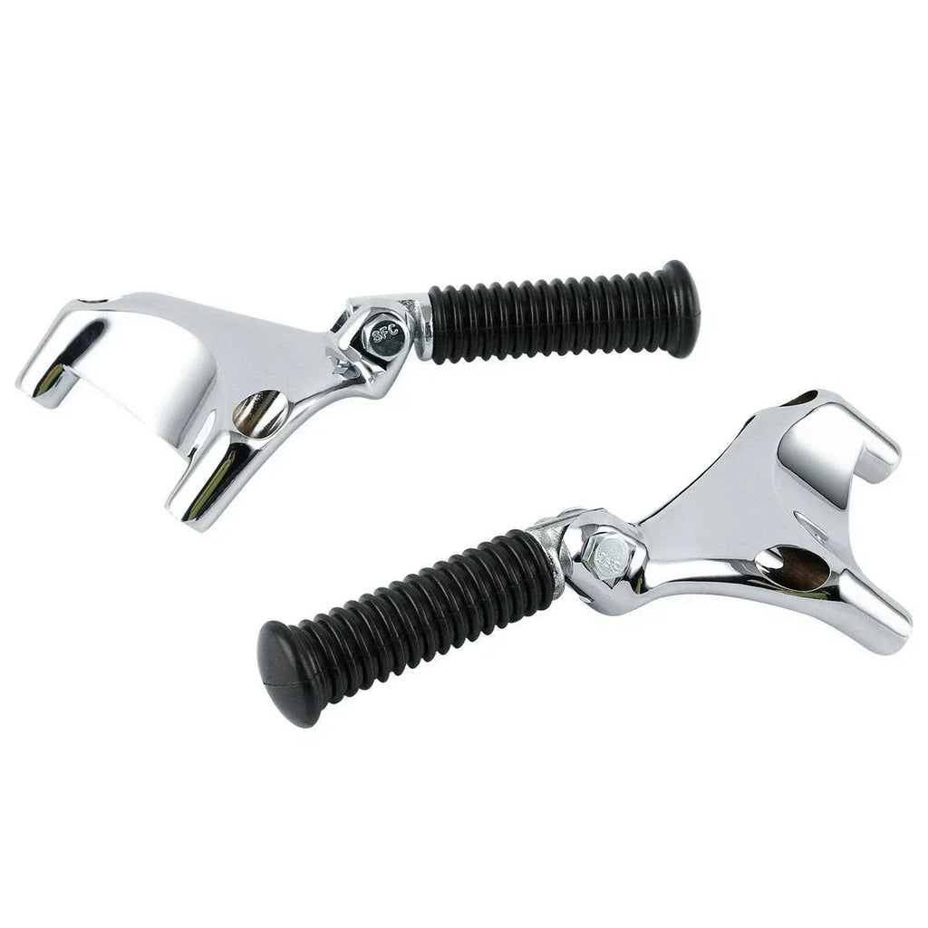 Chrome Passenger Foot Peg Mount for Harley Sportster 883 1200 (2004-2013)