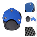 Kickstand Enlarged Plate Pad for Tiger Sport 660 (2022–2025) Blue