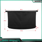 Retractable Black Cargo Cover Privacy Shield for Toyota RAV4 (2019–2024)