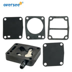 Carburetor Fuel Gasket Kit for Yamaha Outboard 2T 6-15HP (6G1-24412)