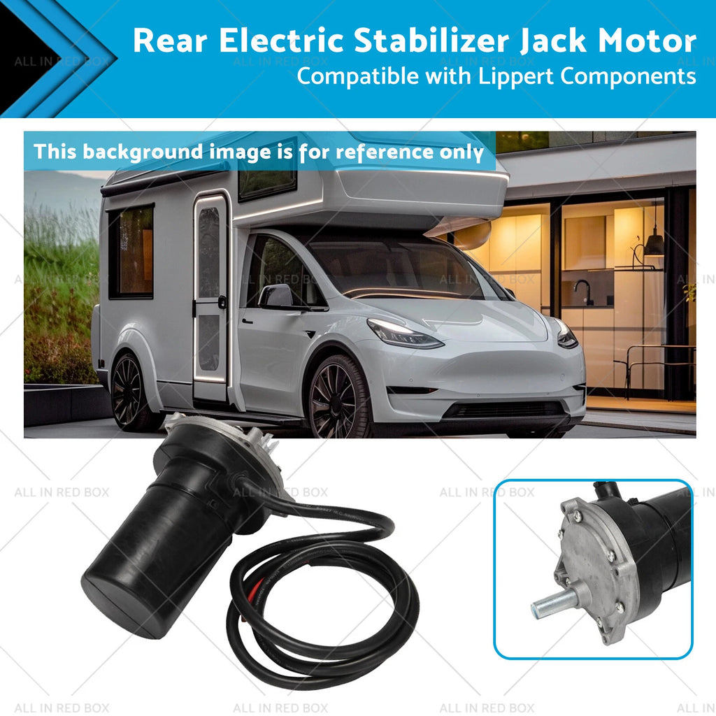 Rear Electric Stabilizer Jack Motor for Lippert (113407, 138445)