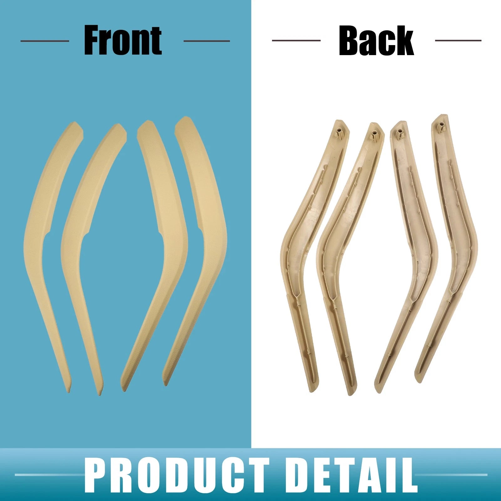 Door Pull Handle Cover 51412991775 for BMW X1 E84 (2013–2015) Beige