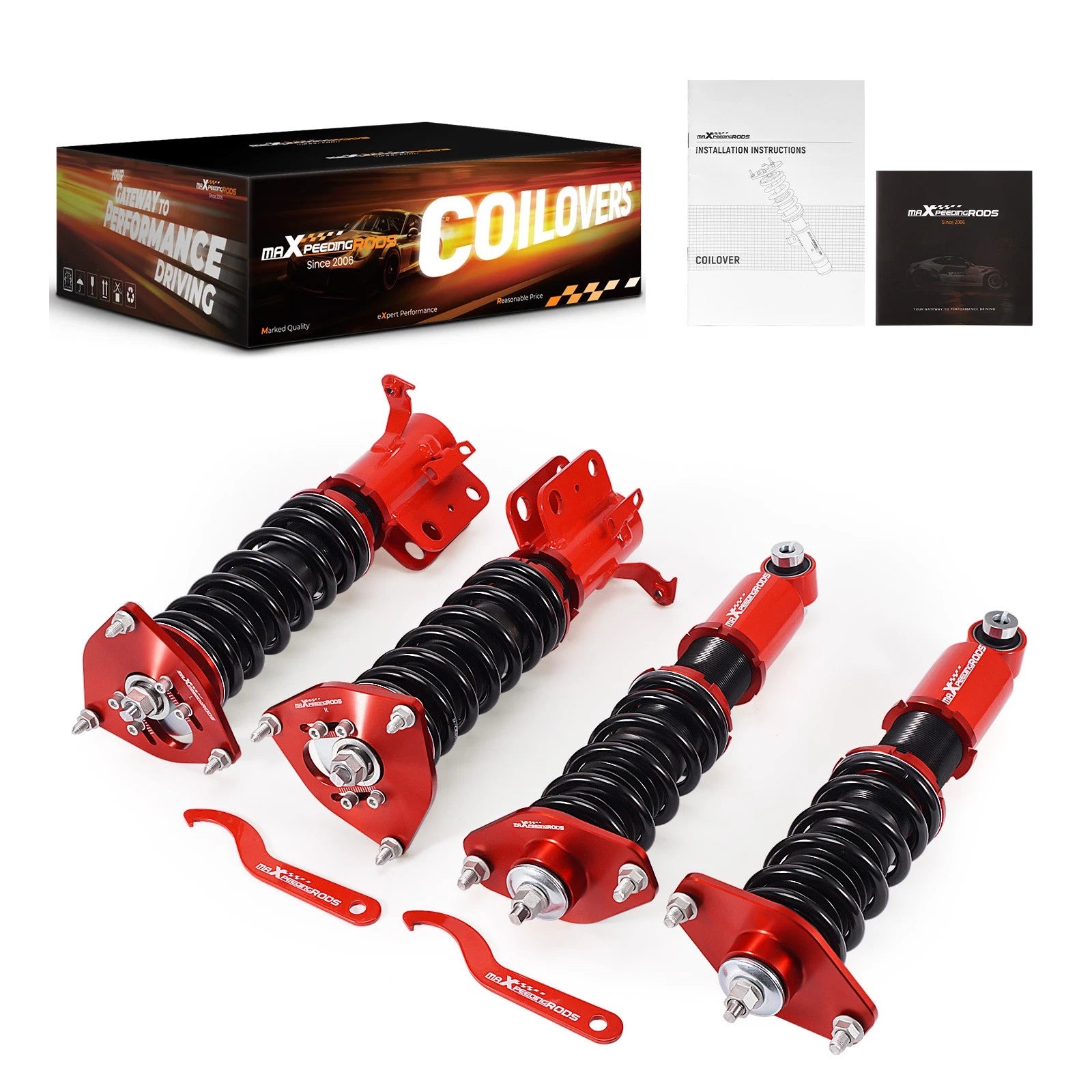 Coilovers Suspension Shocks for Subaru BRZ, Toyota 86 (2013–2020)
