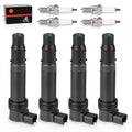 Ignition Coils & Iridium Spark Plugs for Kawasaki Ninja ZX600 (2000-2009)