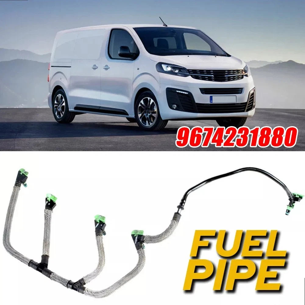 Set of 4 Fuel Injector Leak Off Pipes for C4 C5 Diesel Engine