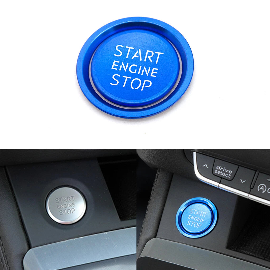 Engine Start Stop Push Button Cover Ring For Audi A4 A5 A7 Q5 (2017–2020)