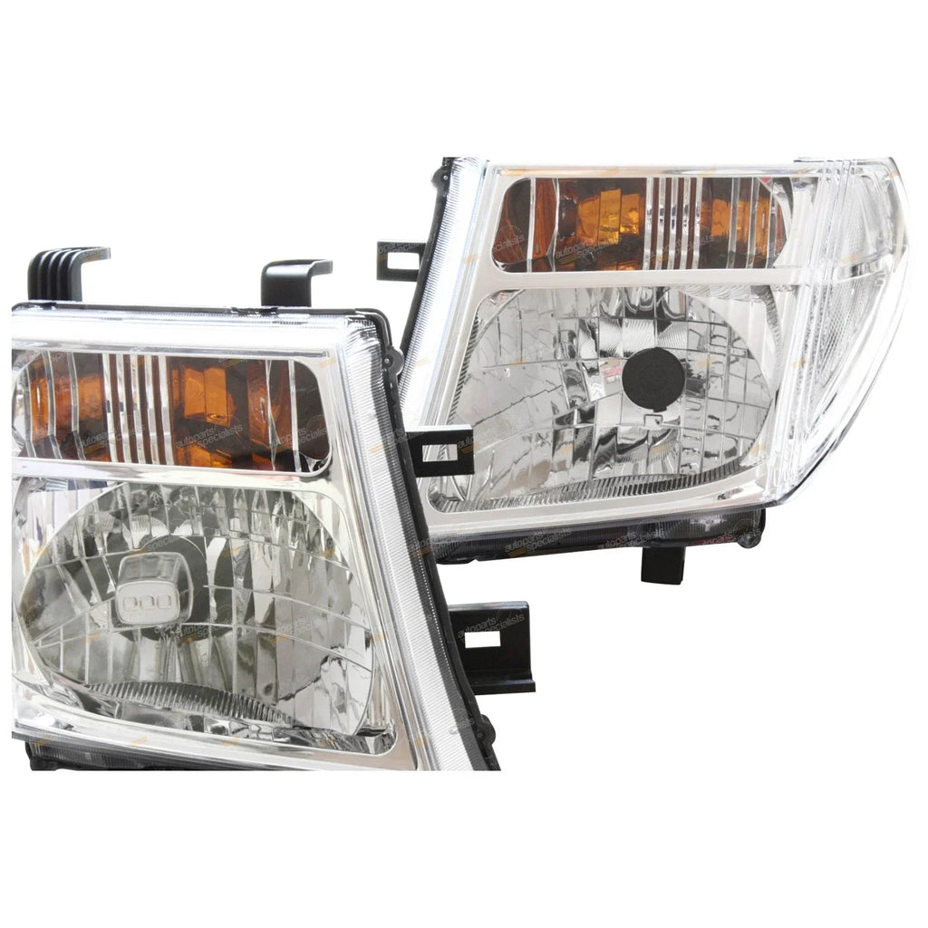 LH+RH Headlight for Nissan Navara D40 (2008-2008)