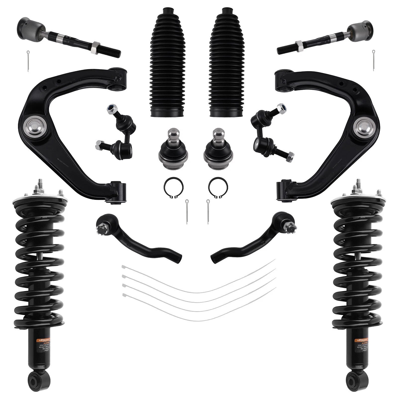 Front Struts + Control Arms for Nissan Pathfinder (2005–2012)