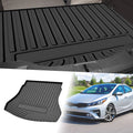 Flat Face Cargo Liner Rear Trunk Mat for Kia Forte (2018–2020) TPE