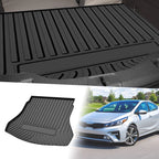 Flat Face Cargo Liner Rear Trunk Mat for Kia Forte (2018–2020) TPE
