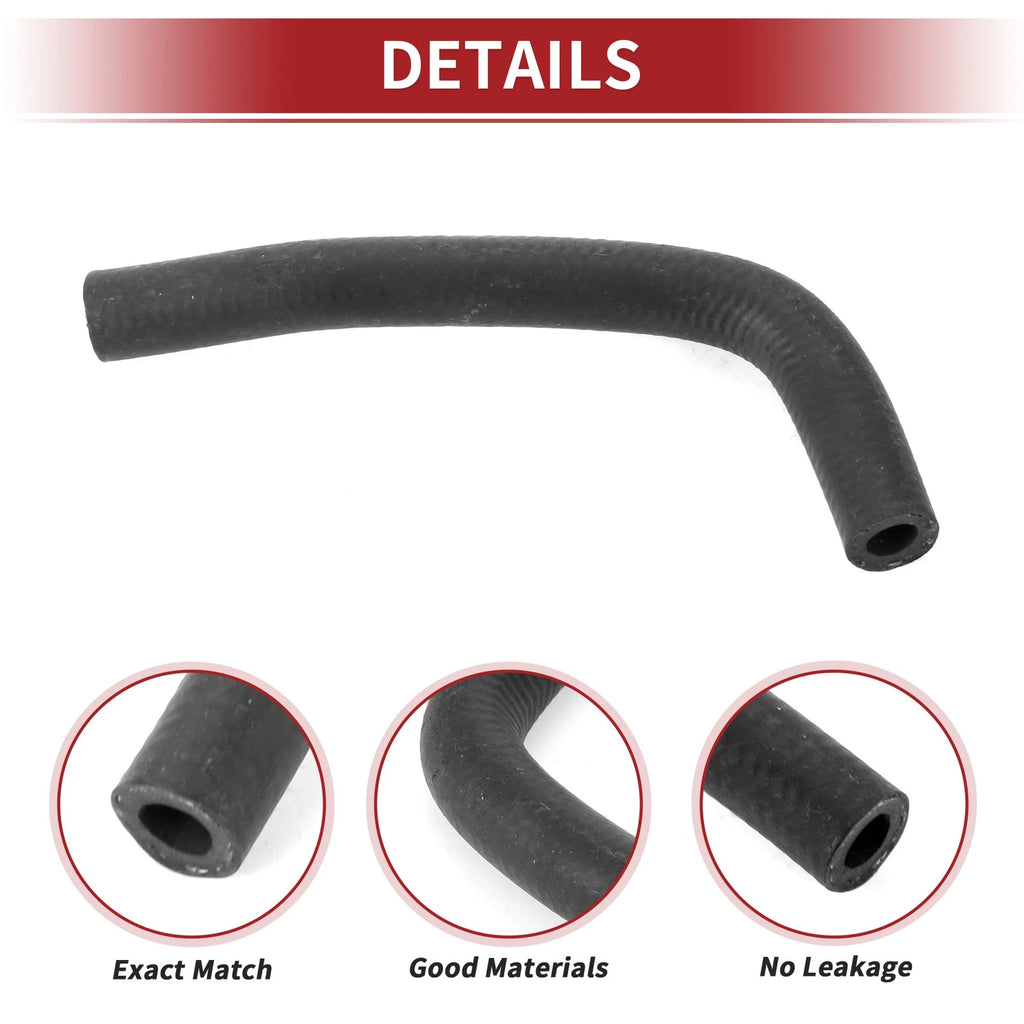 Heater Hose for Nissan Maxima (2000–2001) No. 140562Y001 Rubber Black