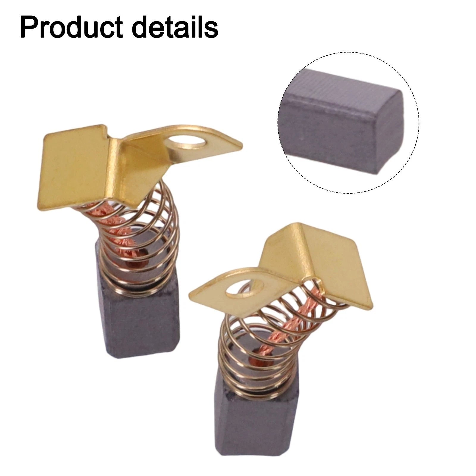 Carbon Brush Set of 2 for Power Tools (Compatible with Sanders)