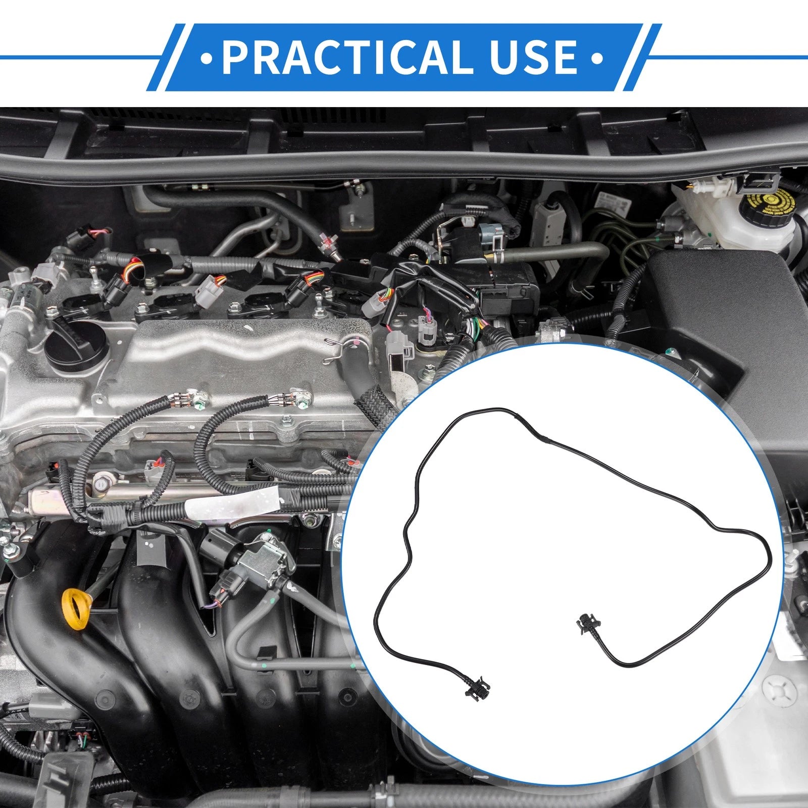 Radiator Overflow Water Tank Hose for Ford Focus (2010–2023)