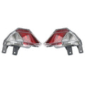 Set of 2 Rear Bumper Reflector Light Lamps for Toyota RAV4 (2016–2018)