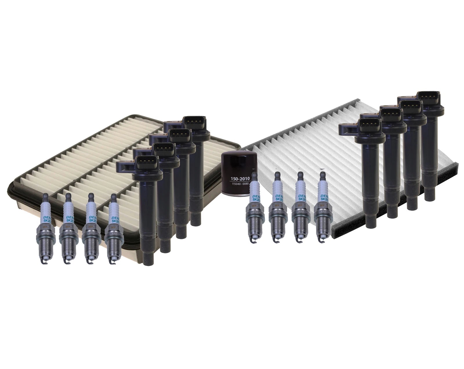 Set of 8 Denso Iridium Spark Plugs for Lexus GX470 (2003–2009)