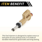 Fuel Injector for Toyota Tundra (2007–2009) No. 2320909150, 12 Holes