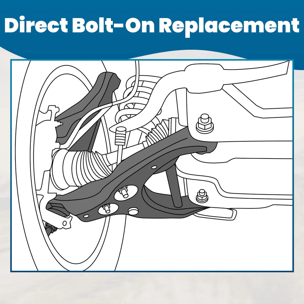 2x Front Lower Control Arm Set for Cadillac DTS Buick Lucerne (2006–2011)