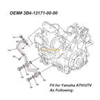 Oil Pump Line Delivery Pipe for Yamaha Grizzly 550 700, Rhino, Viking, Kodiak 700 (2007–2020)