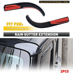 Water Rain Diverters for Jeep Wrangler JK (2007–2017) EXV