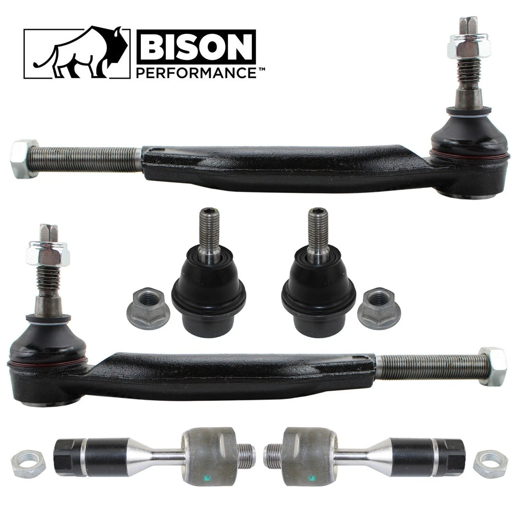 6pc Front Tie Rod End Lower Ball Joint Kit for Buick Chevy GMC