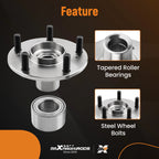 Wheel Hub & Bearing Set for Honda Civic (2006–2011) Acura CSX ILX