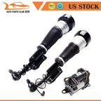 3PCS Air Suspension Struts Compressor Pump for Mercedes W221 CL550 S550 (2007–2013)