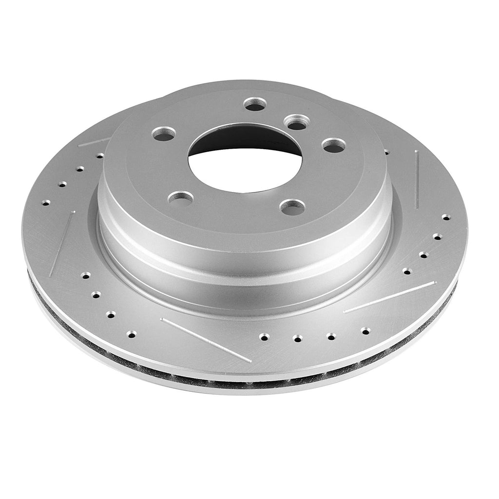 Rear Brake Rotors for BMW 325xi 328i 328xi X1 (2006–2015) Drilled Slotted