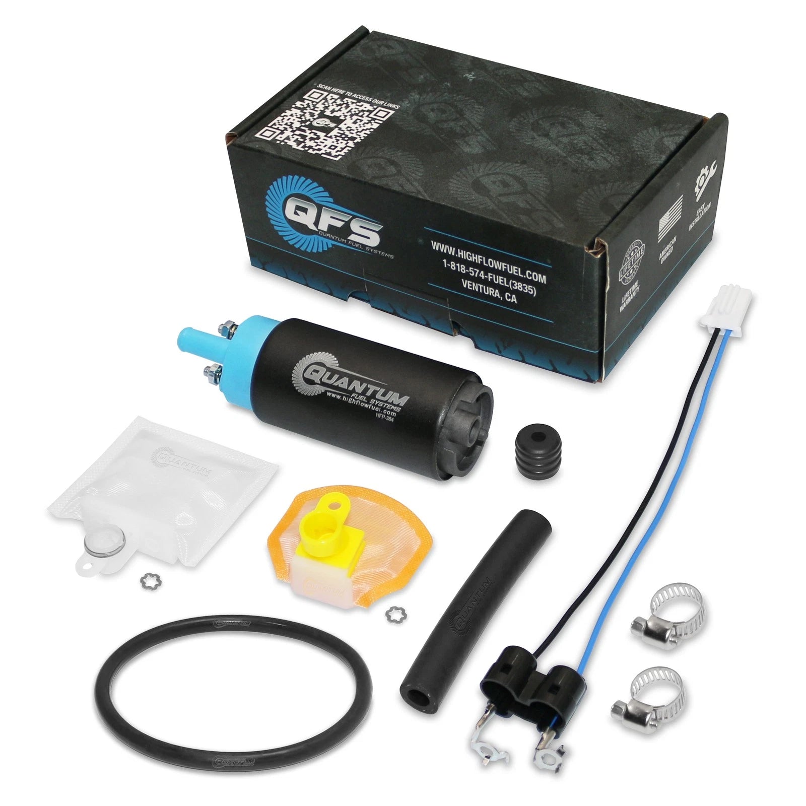 QFS fuel pump, gasket, strainer for Kawasaki Z750 (2005–2006) Z1000 (2003–2006)