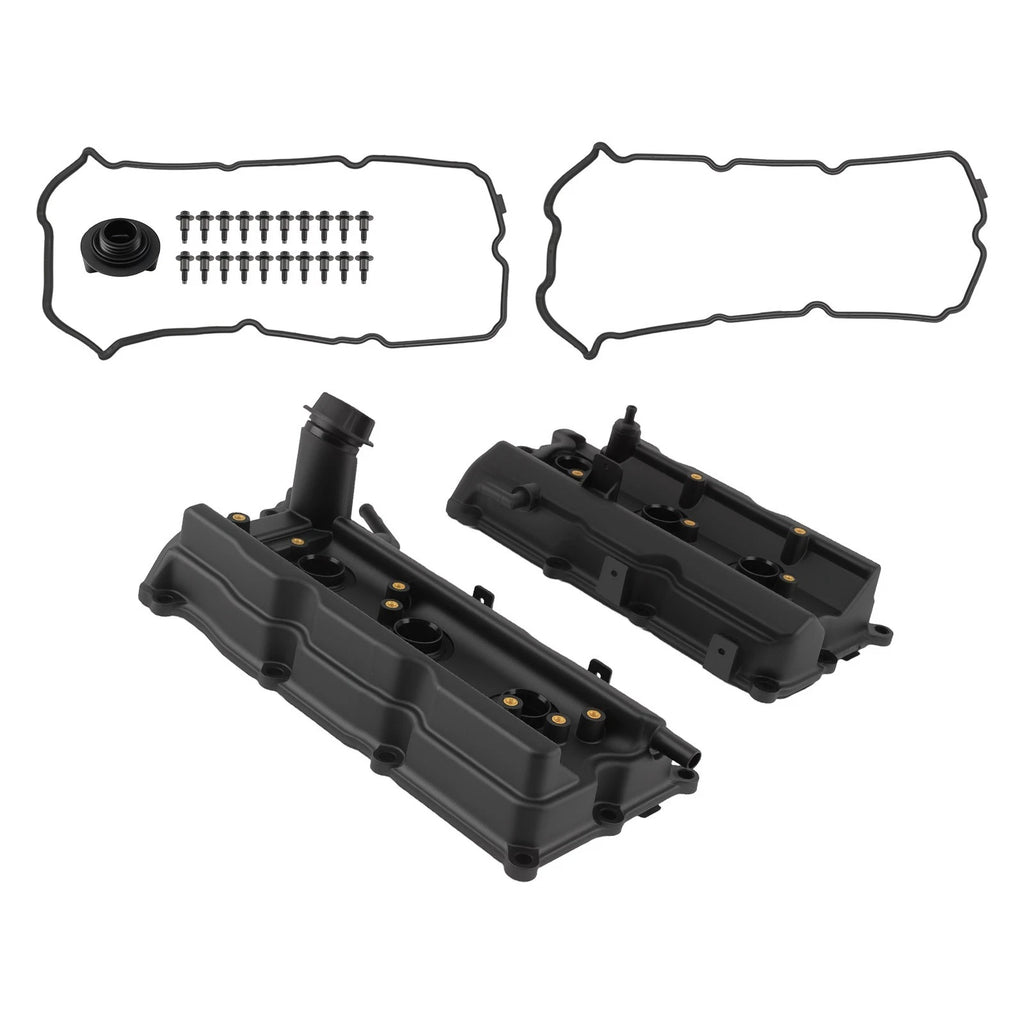 Valve Cover Pair with Gaskets for Infiniti G35 FX35 M35 Nissan 350Z (2003–2008)