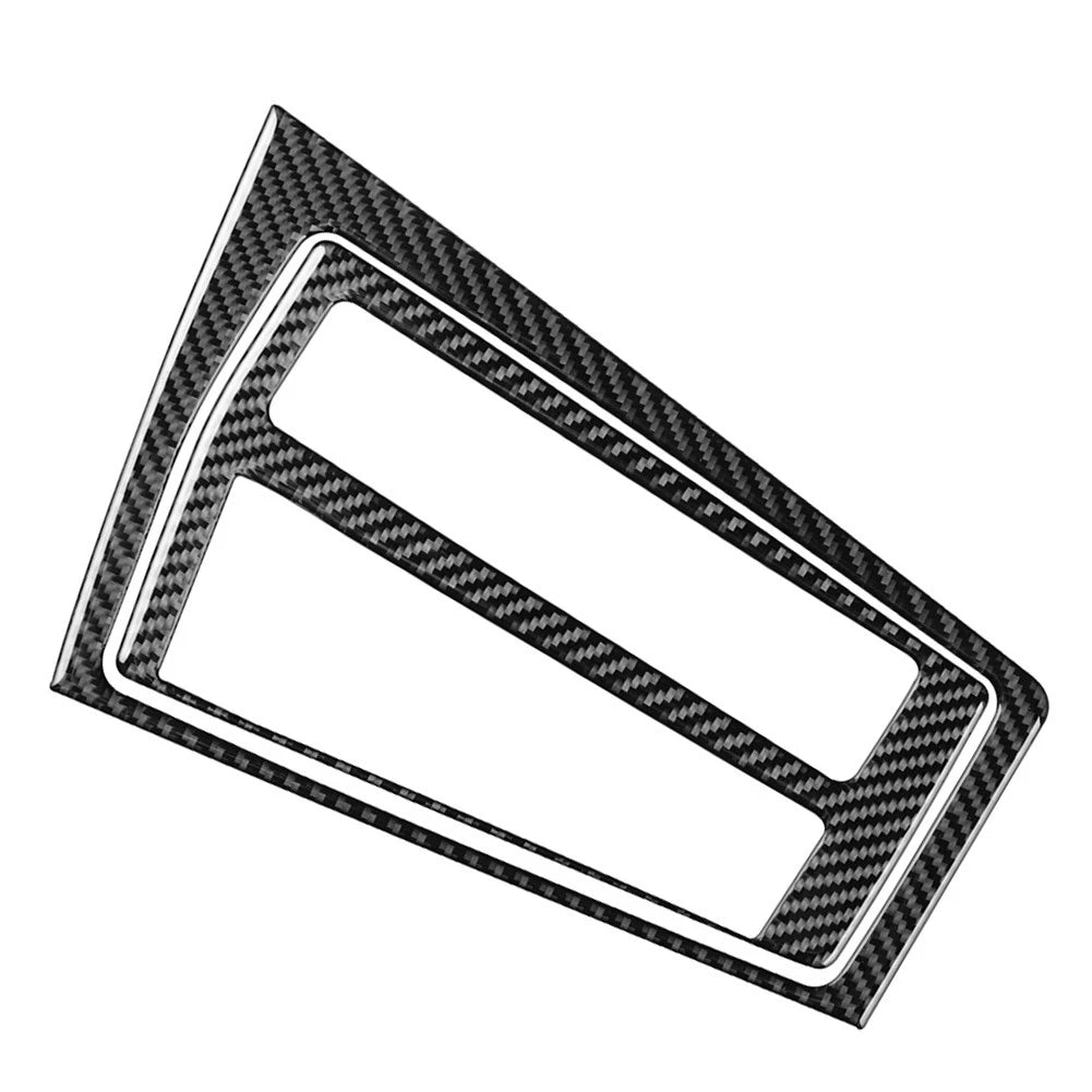 2pcs Carbon Fiber Gear Shift Panel Cover Trim for VW Golf MK8 (2020–2024)