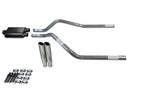 Dual Exhaust Kit for GMC Jimmy (2000–2004) 2.5" with Clamp on Tips