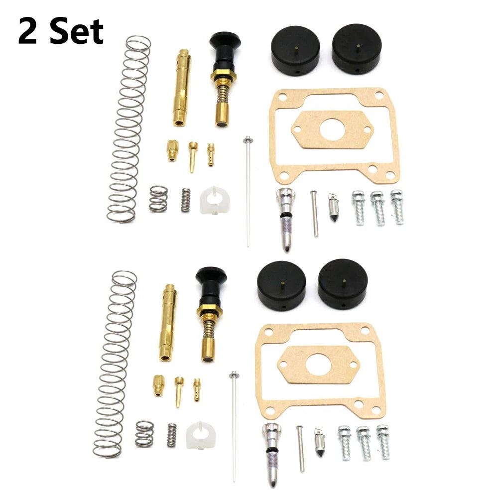 2X Carburetor Choke Gasket Jet Repair Kit for Mikuni TM38
