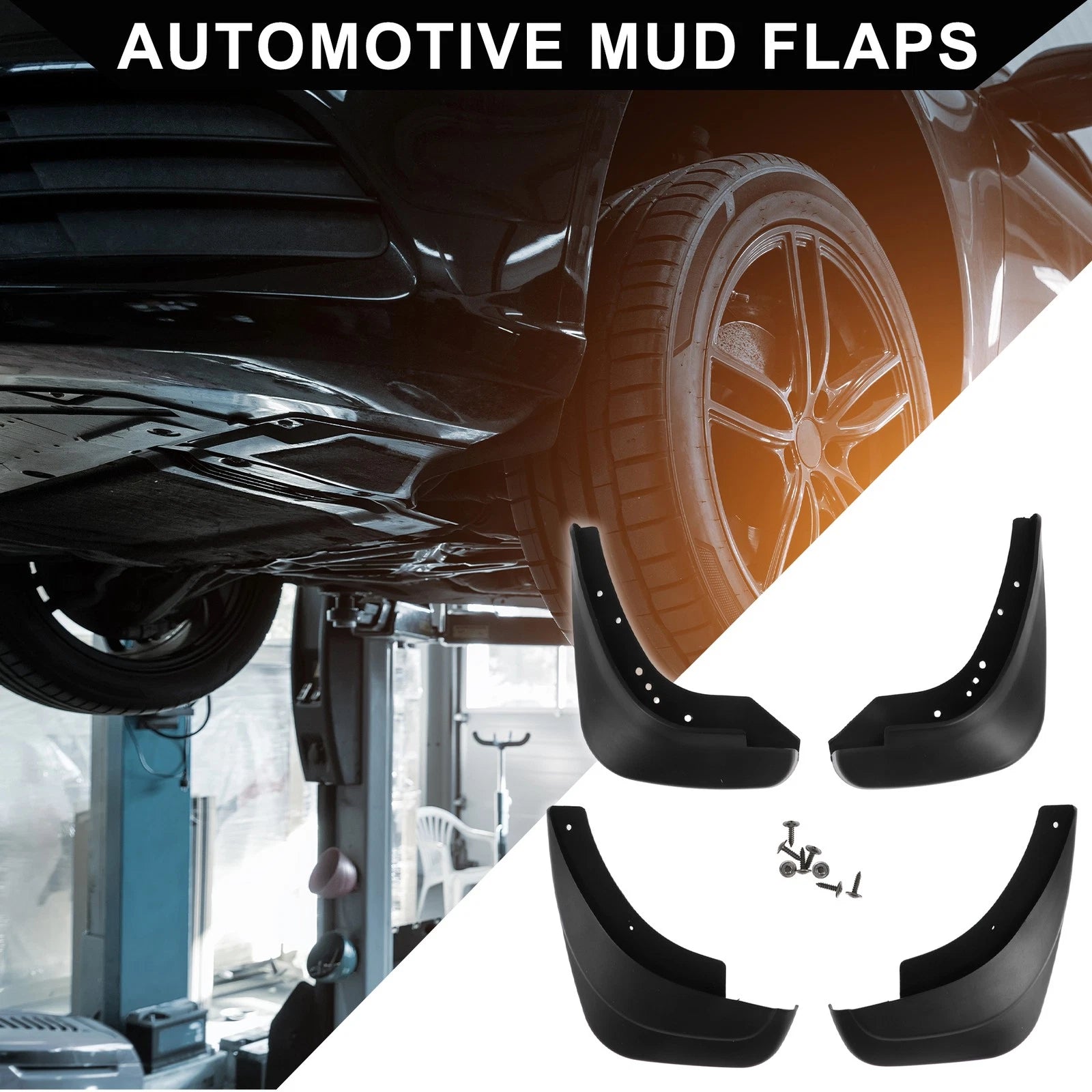 Mud Flap Splash Guards for Suzuki SX4 (2007–2014)