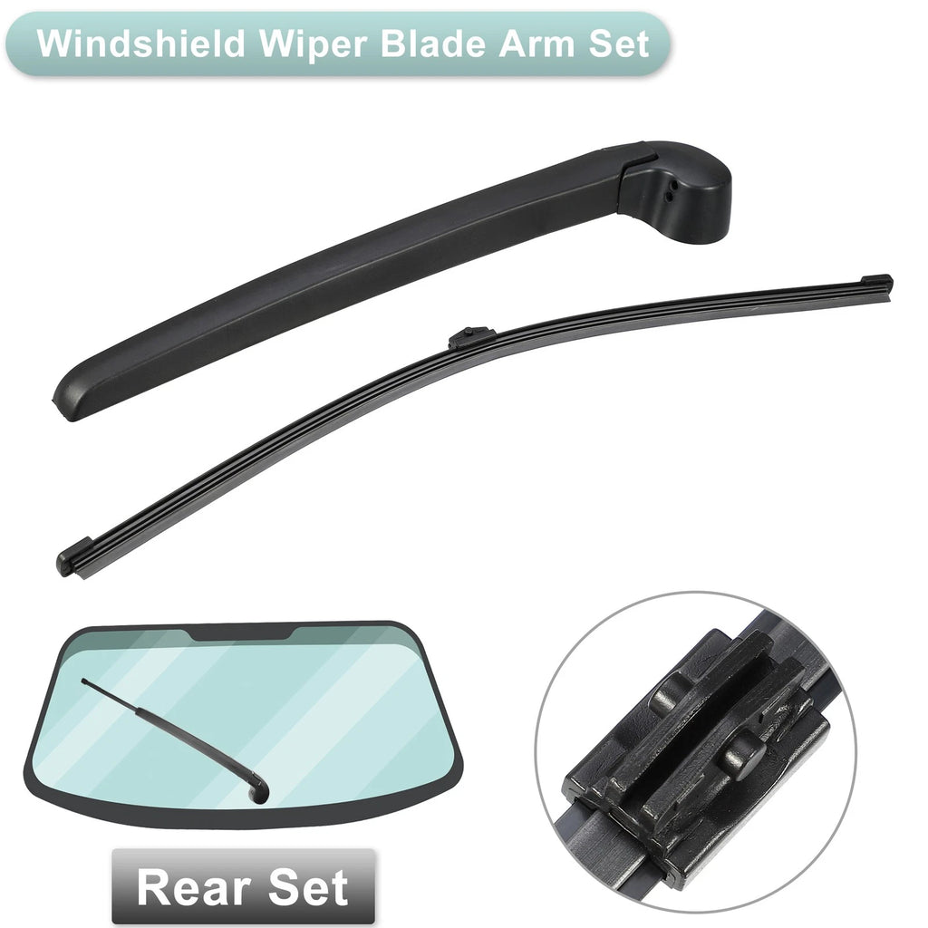 Rear Wiper Blade Arm Set for Audi A4 Allroad Quattro (2009–2016)
