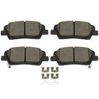 8PCS Ceramic Brake Pads Kit for Hyundai Santa Fe XL (2017–2019)