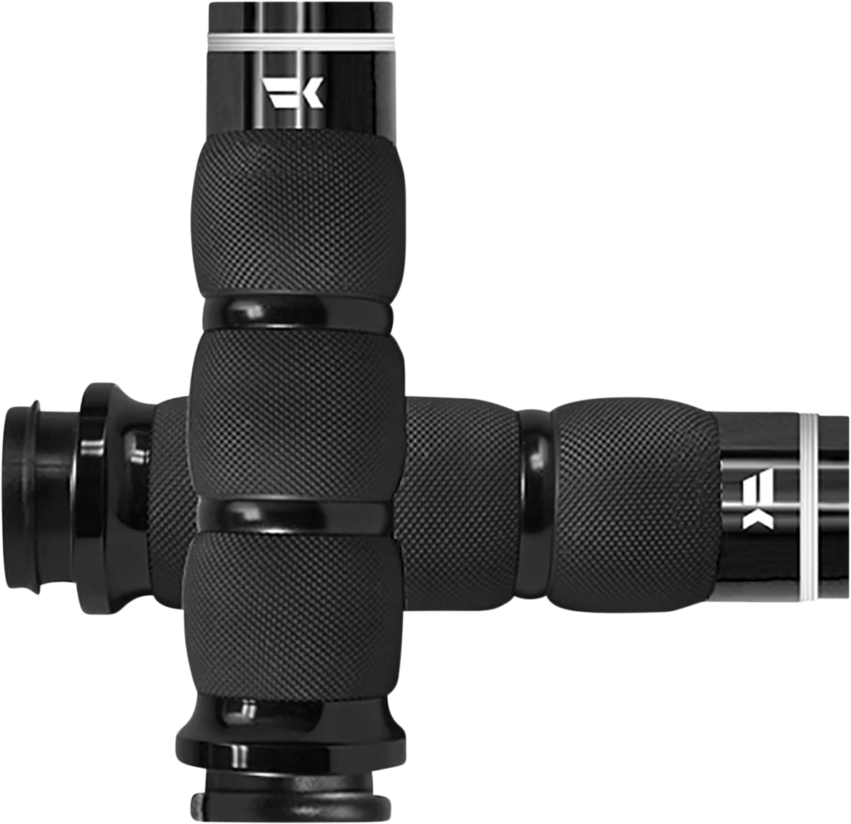 Turbine Grips for Harley Davidson (Air Cushion, Black) (500130)