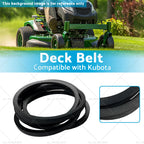 Deck Belt for Kubota Z781KWi Z723 Z724 Z725 (K5613-36710) 54"