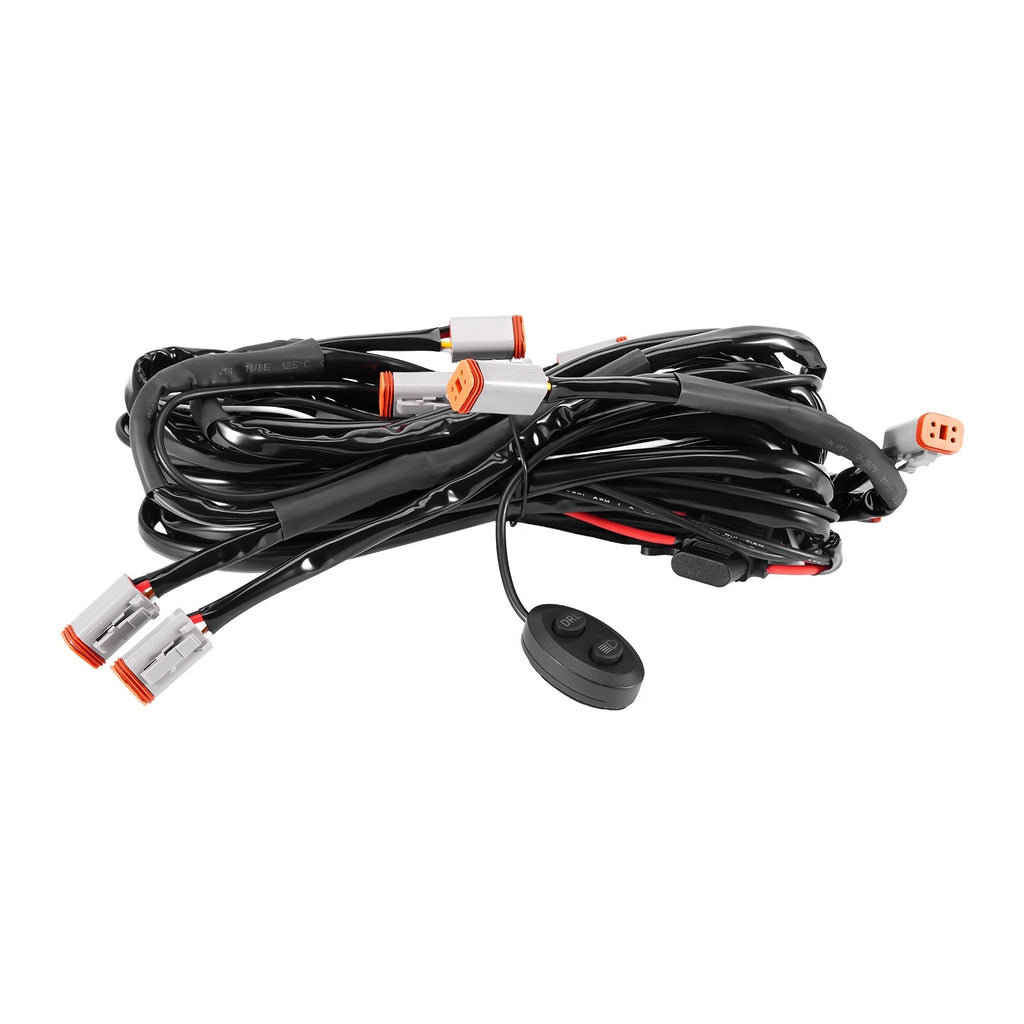 Touch Switch Harness for maXpeedingrods Off Road Lights 720W 4-PIN DT (N/A)