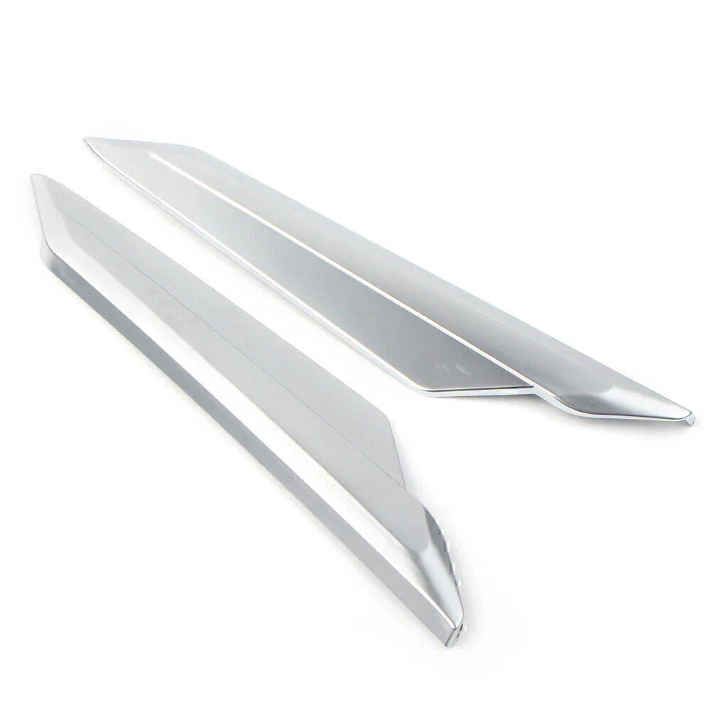 Matte Chrome Rear Mirror Trim Cover for Honda Goldwing GL1800 GL1833 (2018-2020)