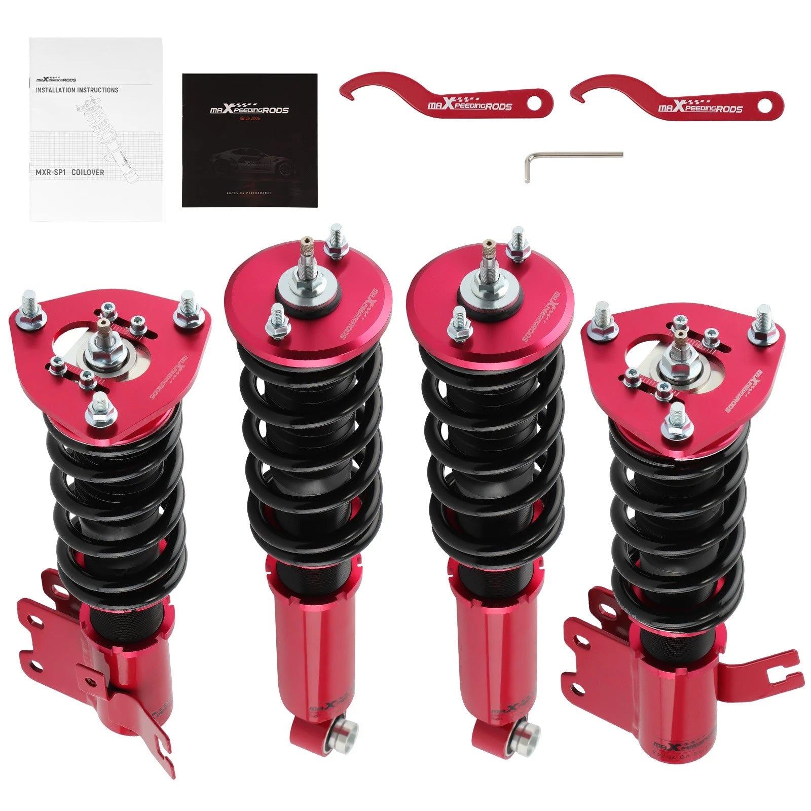 24 Way Adjustable Coilovers Suspension Kit for Nissan 240SX S13 (1989–1994)
