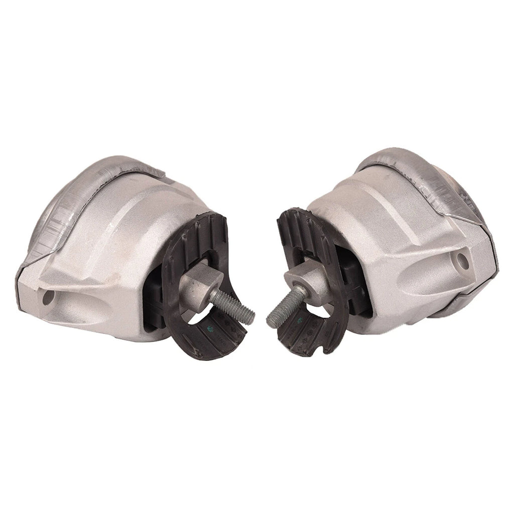 Set of 2 Engine Motor Mounts for BMW E60 E61 E63 E64 (2004–2010)