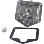 Folding T Handle Lock for Trailer RV Truck (304 Stainless Steel)