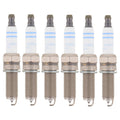 Set of 6 Double Platinum Spark Plugs for Mercedes Benz W204 C230 C250 (2008–2015)