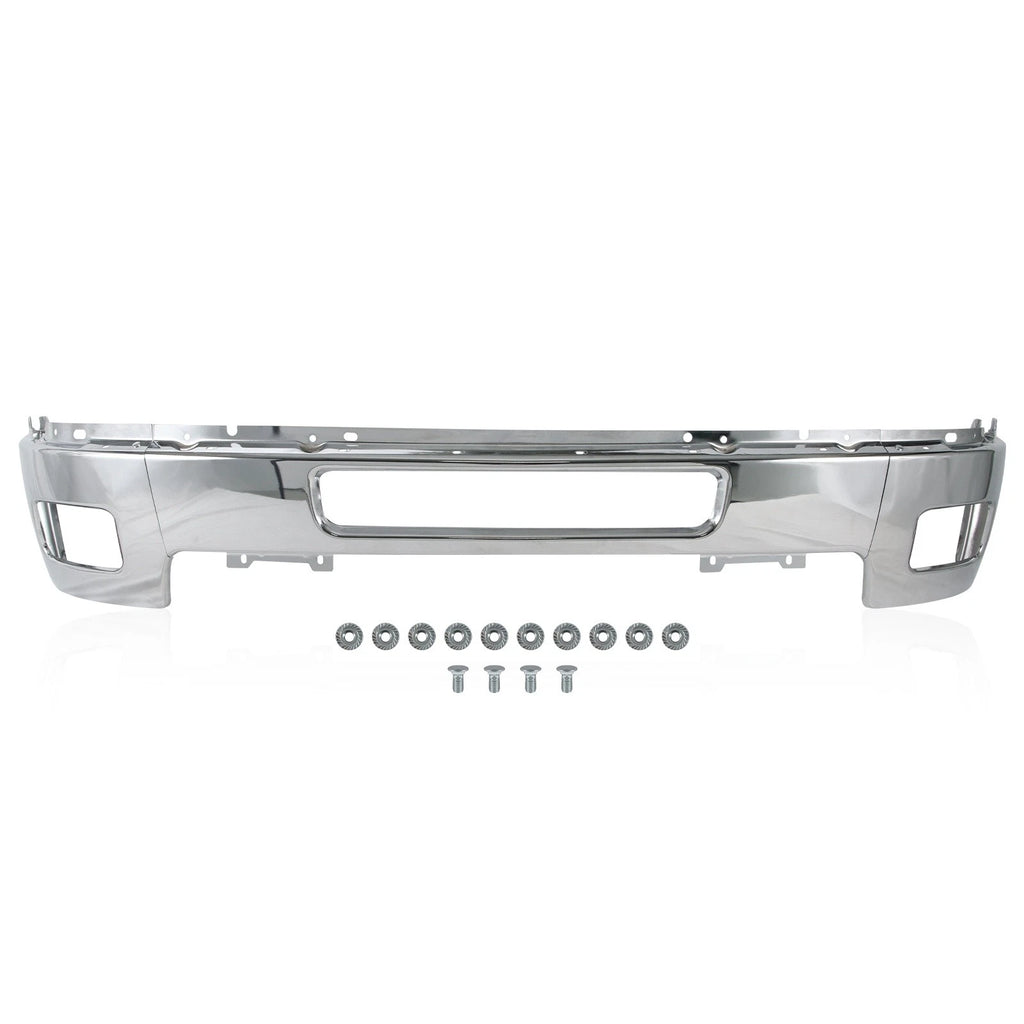 Chrome Front Bumper for Chevy Silverado 2500 3500 HD (2011–2014)