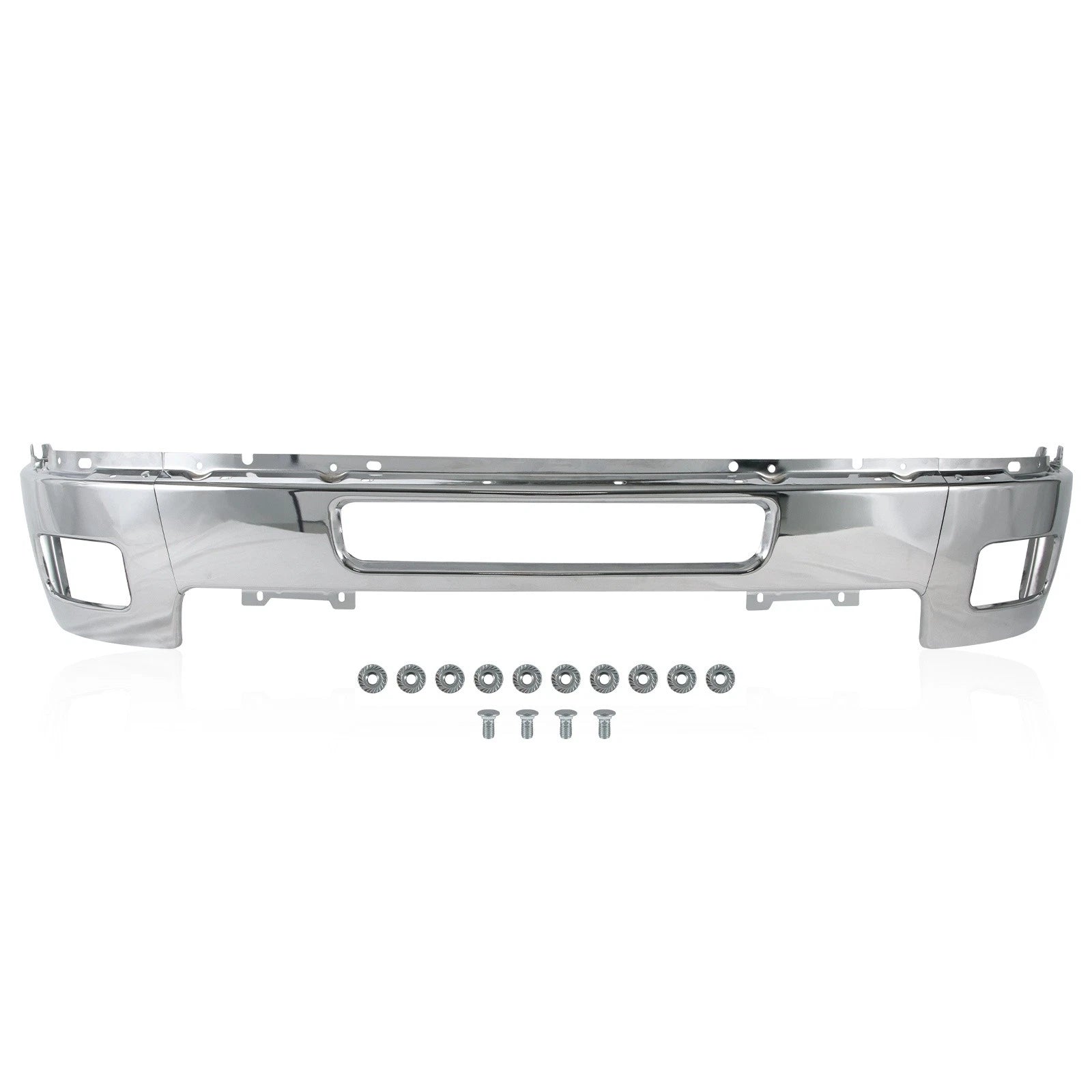 Chrome Front Bumper for Chevy Silverado 2500 3500 HD (2011–2014)
